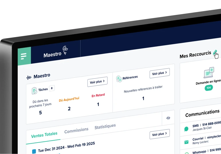 Maestro Dashboard