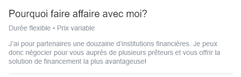 faire affaire